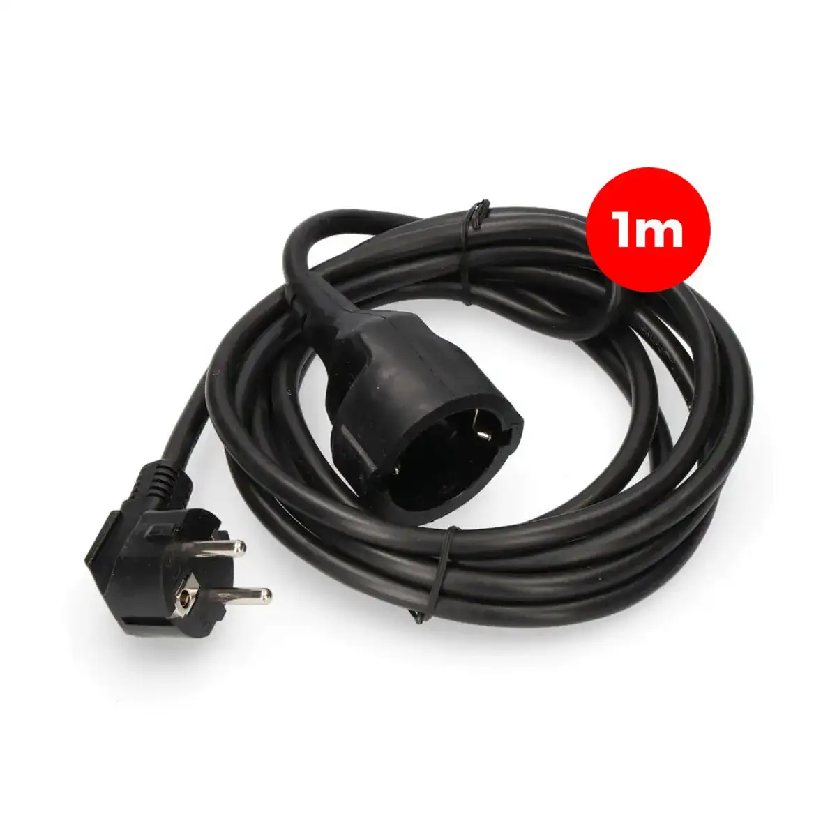 Cable de rallonge edm 3 x 1 5 mm noir 1 m_4911. DIAYTAR COTE D'IVOIRE - Votre Plateforme Shopping, Votre Choix Éclairé. Explorez nos offres et choisissez des articles de qualité qui reflètent votre style et vos valeurs.