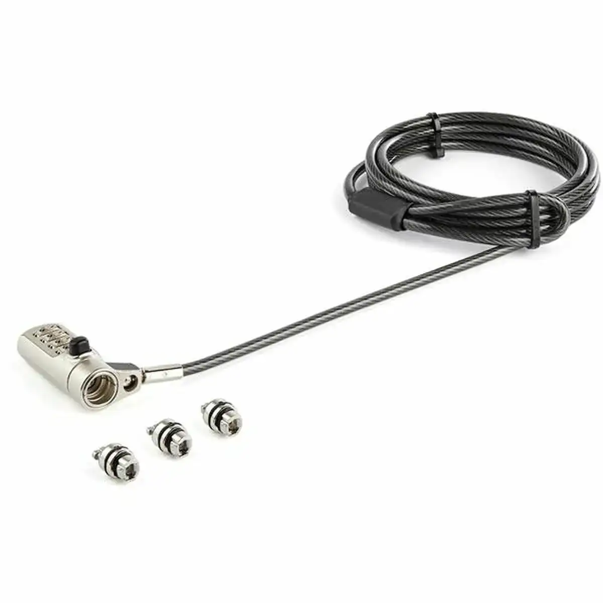Cable de securite startech ltulock4d 2 m _2336. DIAYTAR COTE D'IVOIRE - L'Art de Magasiner sans Frontières. Parcourez notre vaste sélection d'articles et trouvez tout ce dont vous avez besoin, du chic à l'authentique, du moderne au traditionnel.