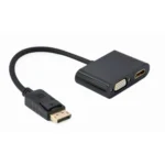 Cable displayport gembird a dpm hdmifvgaf 01 noir 10 cm_5667. DIAYTAR COTE D'IVOIRE - Où Choisir Devient une Expression de Soi. Découvrez notre boutique en ligne et trouvez des articles qui révèlent votre personnalité et votre style.