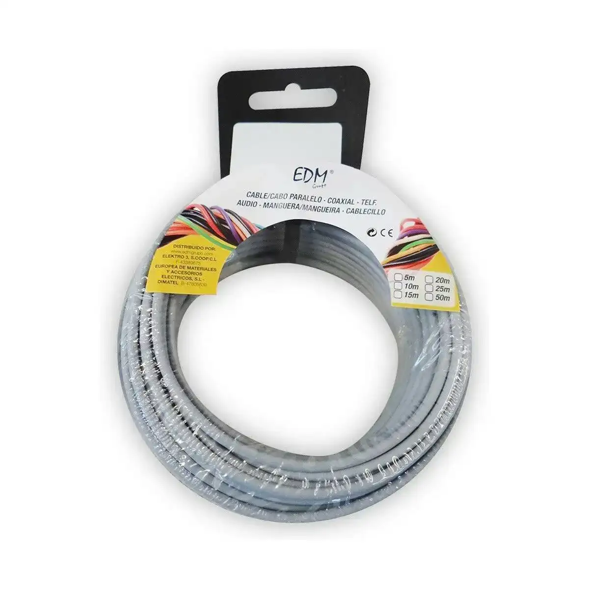 Cable edm 10 m gris_9173. DIAYTAR COTE D'IVOIRE - Là où la Beauté Rencontre la Fonctionnalité. Parcourez notre sélection pour trouver des produits qui allient esthétique et praticité, pour un quotidien sublimé.