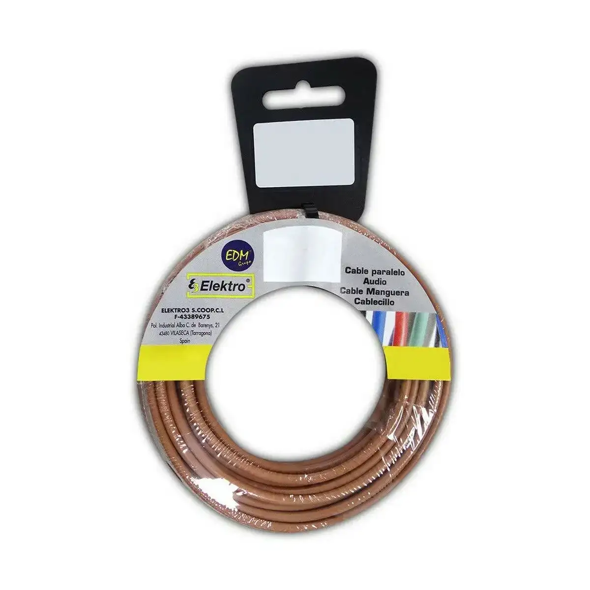 Cable edm 10 m marron 1 5 mm_6868. DIAYTAR COTE D'IVOIRE - Votre Escale Shopping incontournable. Explorez notre boutique en ligne et dénichez des trésors qui reflètent la richesse culturelle et la modernité du Côte d'Ivoire.