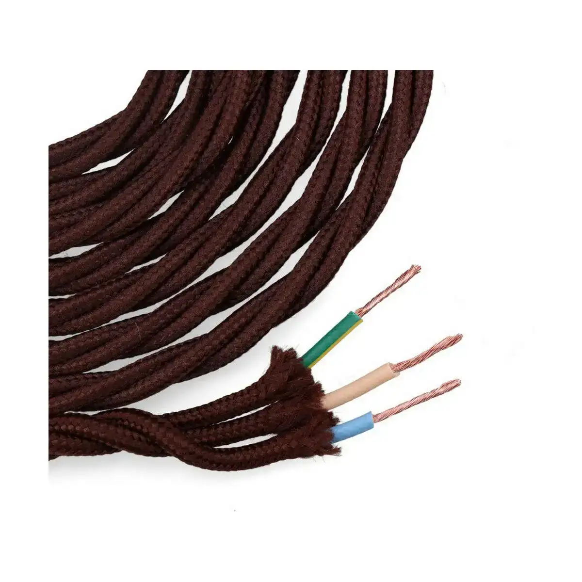 Cable edm 3 x 1 mm marron 5 m_5818. DIAYTAR COTE D'IVOIRE - Où le Shopping Devient une Aventure Culturelle. Plongez dans notre univers de produits qui célèbrent l'héritage et l'artisanat du Côte d'Ivoire.