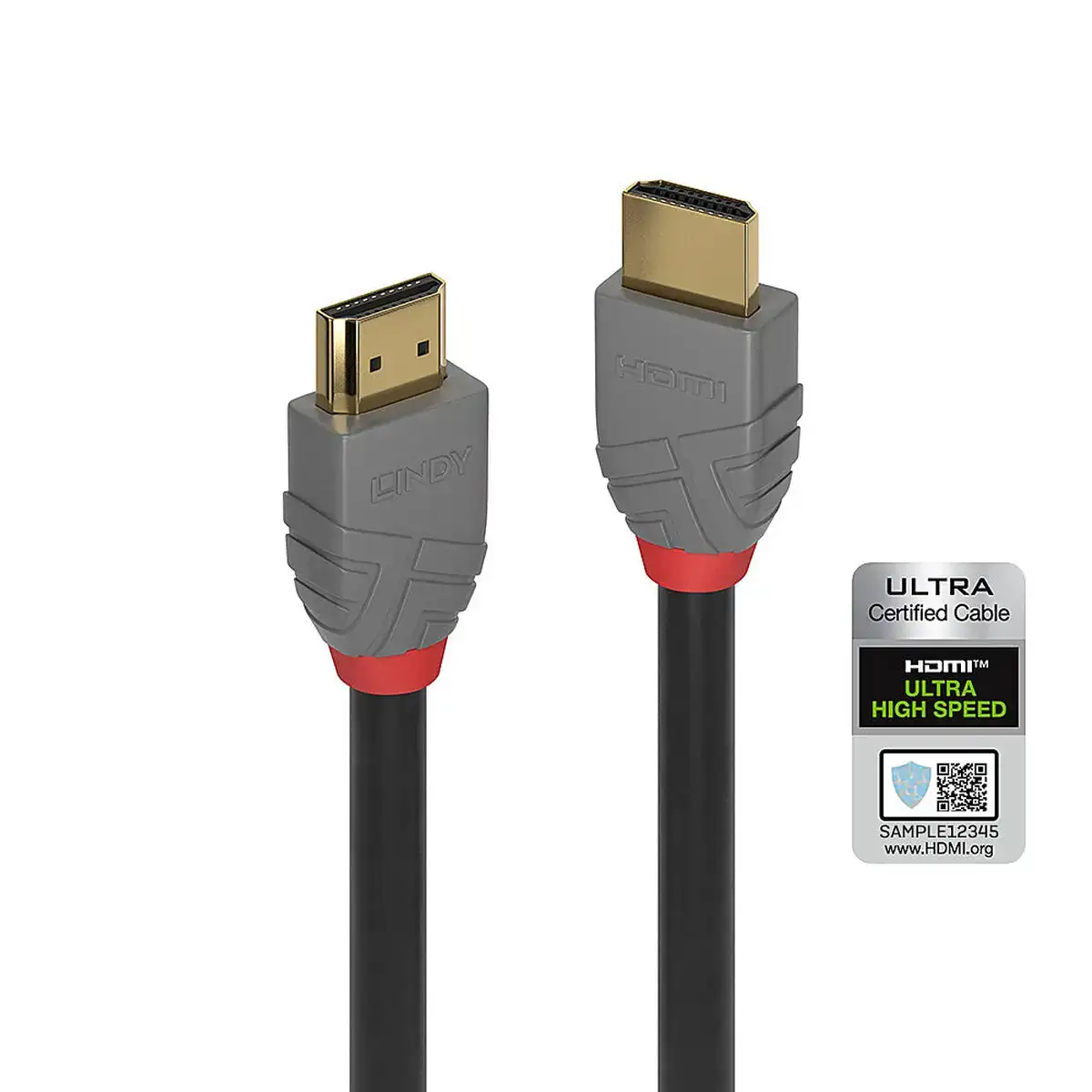Cable hdmi lindy 36951 noir 50 cm_6879. DIAYTAR COTE D'IVOIRE - Où Chaque Produit est une Histoire à Raconter. Découvrez notre sélection de produits qui vous permettent de créer votre propre récit à travers vos achats.