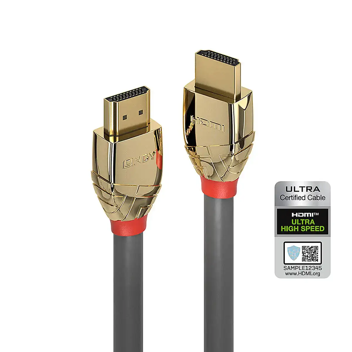 Cable hdmi lindy 37603 3 m noir gris_1808. DIAYTAR COTE D'IVOIRE - Là où le Shopping devient une Fête des Sens. Plongez dans notre univers et choisissez des produits qui éveillent votre goût pour l'esthétique et l'authenticité.