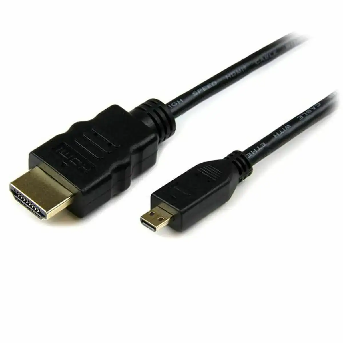 Cable hdmi startech hdadmm2m noir 2 m _5036. DIAYTAR COTE D'IVOIRE - Votre Boutique en Ligne, Votre Histoire. Explorez notre sélection et découvrez des produits qui reflètent votre parcours et vos aspirations, un achat à la fois.