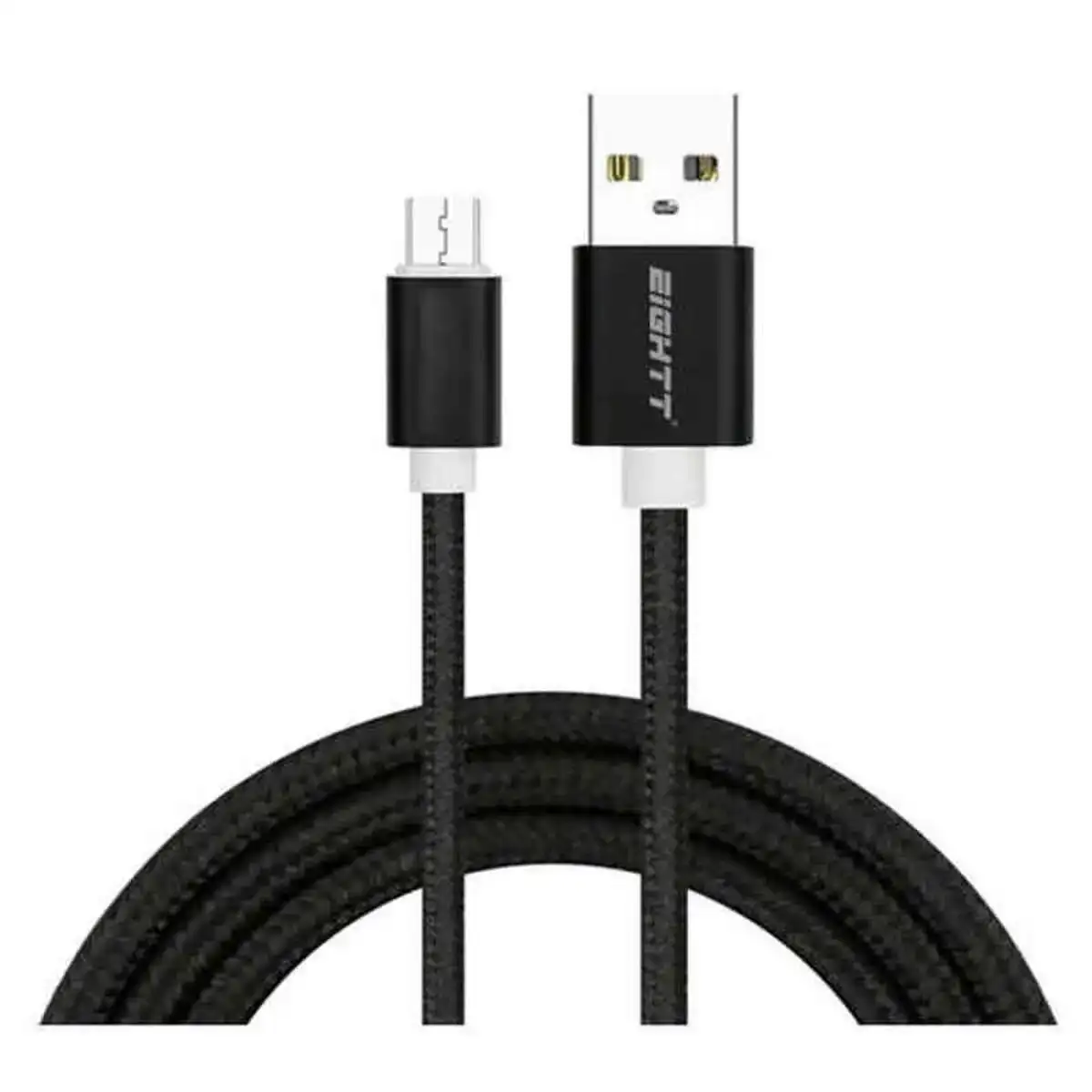 Cable micro usb eightt 1 m 480 mb s_2112. DIAYTAR COTE D'IVOIRE - Votre Destination Shopping Authentique. Explorez notre boutique en ligne et découvrez des trésors qui reflètent l'âme du Côte d'Ivoire, pour une expérience shopping unique.
