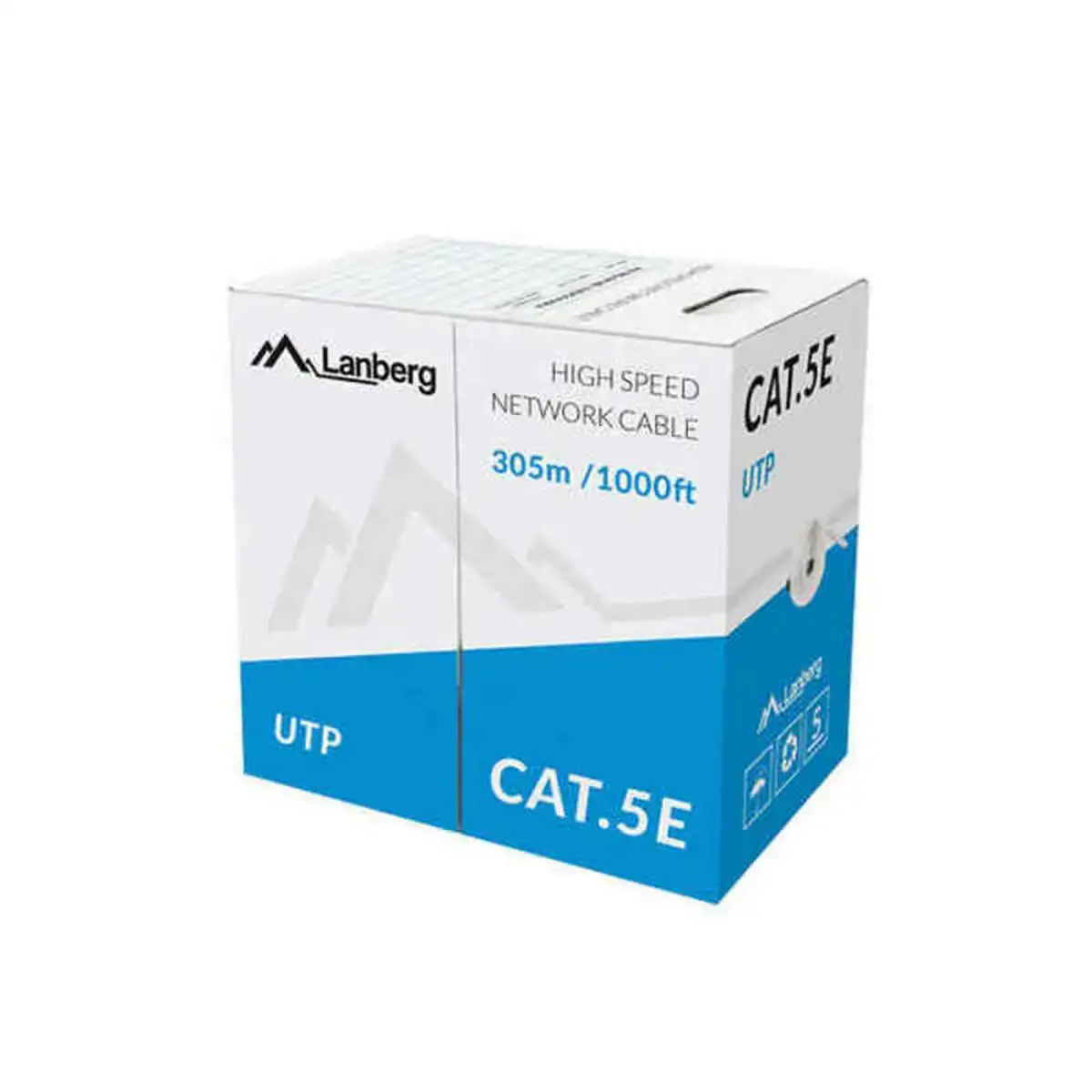 Cable reseau rigide utp 5eme categorie lanberg lcu5 11cc 0305 s bobine 305 m gris_6457. DIAYTAR COTE D'IVOIRE - Là où Chaque Produit est une Trouvaille Unique. Découvrez notre boutique en ligne et trouvez des articles qui vous distinguent par leur originalité.
