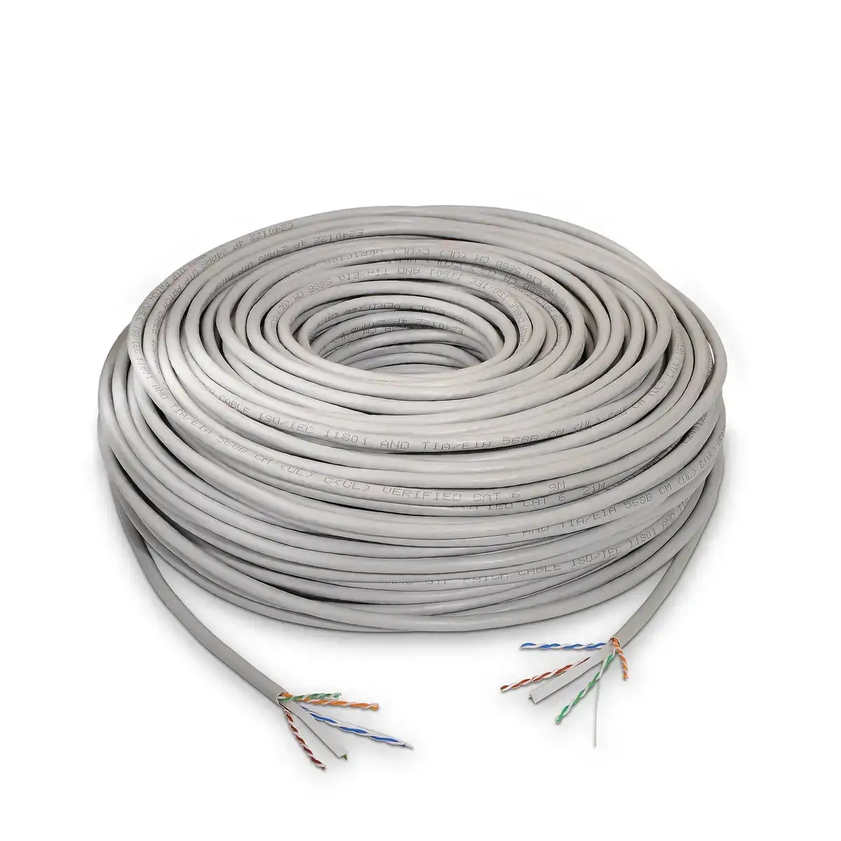 Cable reseau rigide utp 6eme categorie aisens gris 305 m_9865. DIAYTAR COTE D'IVOIRE - Où la Qualité et la Diversité Fusionnent. Explorez notre boutique en ligne pour découvrir une gamme variée de produits qui incarnent l'excellence et l'authenticité.