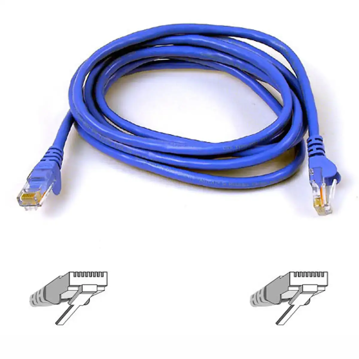 Cable reseau rigide utp 6eme categorie belkin a3l980b05m blus bleu 5 m 1 unites_6808. Bienvenue chez DIAYTAR COTE D'IVOIRE - Où Chaque Produit a son Âme. Découvrez notre gamme et choisissez des articles qui résonnent avec votre personnalité et vos valeurs.
