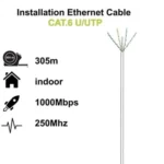 Cable reseau rigide utp 6eme categorie ewent 305 m _3616. DIAYTAR COTE D'IVOIRE - L'Art de Vivre le Shopping Authentique. Découvrez notre boutique en ligne et trouvez des produits qui célèbrent la culture et l'héritage du Côte d'Ivoire.