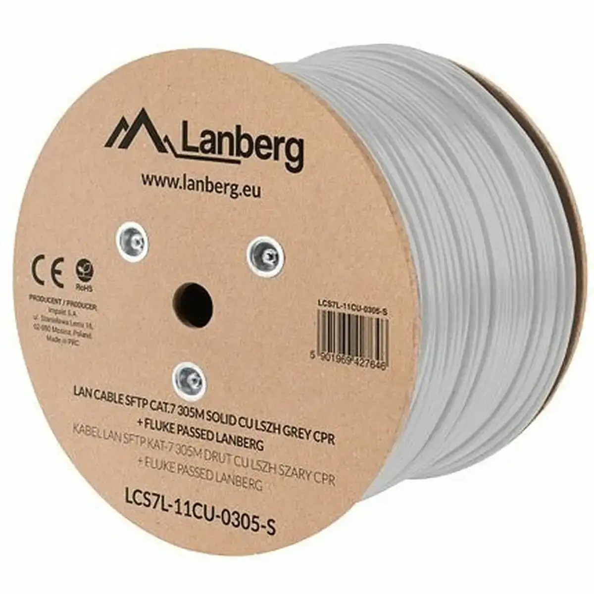 Cable reseau rigide utp 6eme categorie lanberg blanc 305 m_7396. DIAYTAR COTE D'IVOIRE - Là où Vos Rêves Prendent Forme. Plongez dans notre catalogue diversifié et trouvez des produits qui enrichiront votre quotidien, du pratique à l'exceptionnel.