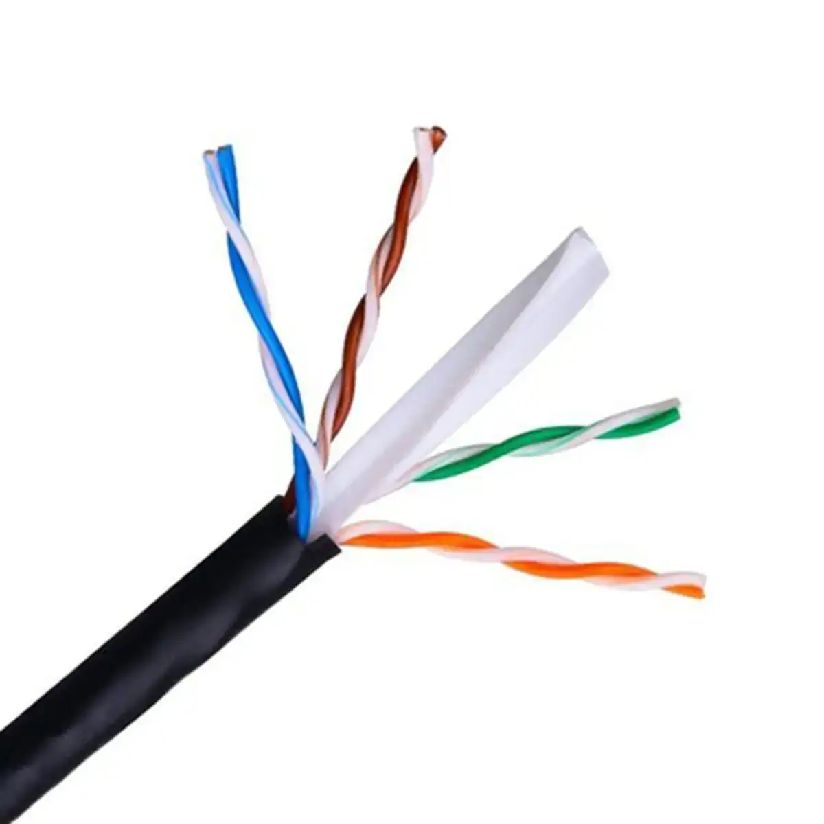 Cable reseau rigide utp 6eme categorie nanocable 10 20 0502 ext bk 100 m noir_9398. Bienvenue chez DIAYTAR COTE D'IVOIRE - Votre Plateforme Shopping pour Tous. Découvrez un large éventail de produits qui célèbrent la diversité et la beauté du Côte d'Ivoire.