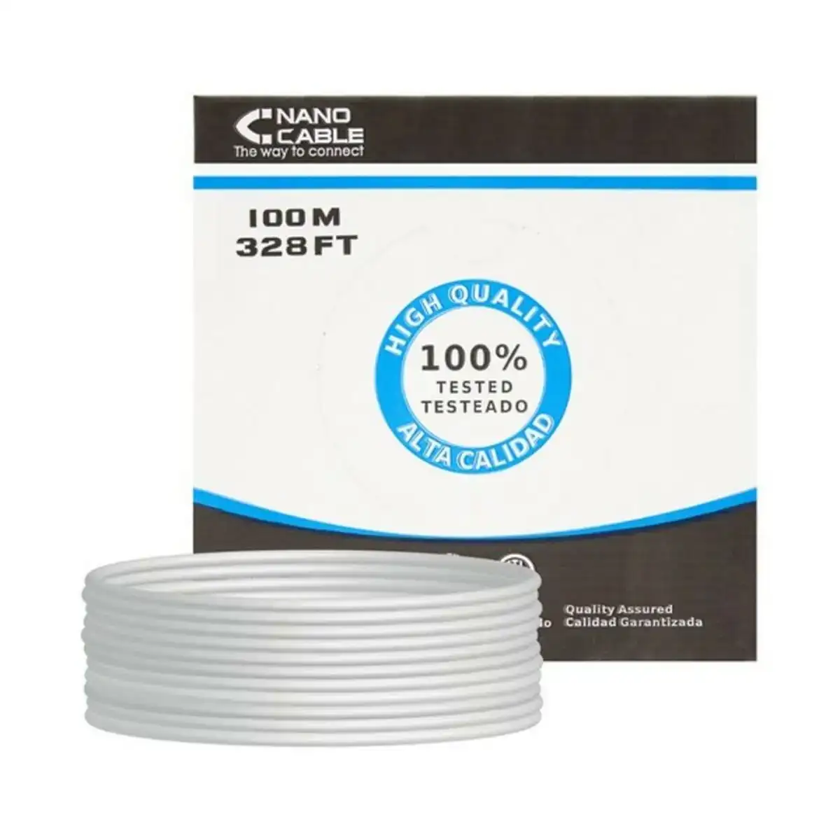 Cable rj45 categorie 5e utp nanocable 10 20 0302 flex gris 100 m _3259. DIAYTAR COTE D'IVOIRE - Là où l'Élégance Devient un Mode de Vie. Naviguez à travers notre gamme et choisissez des produits qui apportent une touche raffinée à votre quotidien.