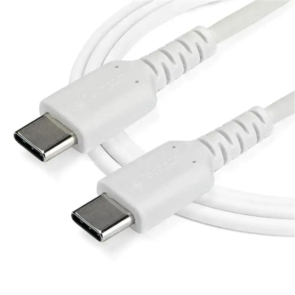 Cable usb c startech rusb2cc2mw 2 m blanc_1359. DIAYTAR COTE D'IVOIRE - Où Choisir est un Acte d'Amour pour le Côte d'Ivoire. Explorez notre boutique en ligne et choisissez des articles qui célèbrent la culture et l'artisanat du pays.