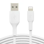 Cable usb vers lightning belkin caa001bt2mwh 2 m blanc_1745. DIAYTAR COTE D'IVOIRE - Votre Destination pour un Shopping Réfléchi. Découvrez notre gamme variée et choisissez des produits qui correspondent à vos valeurs et à votre style de vie.