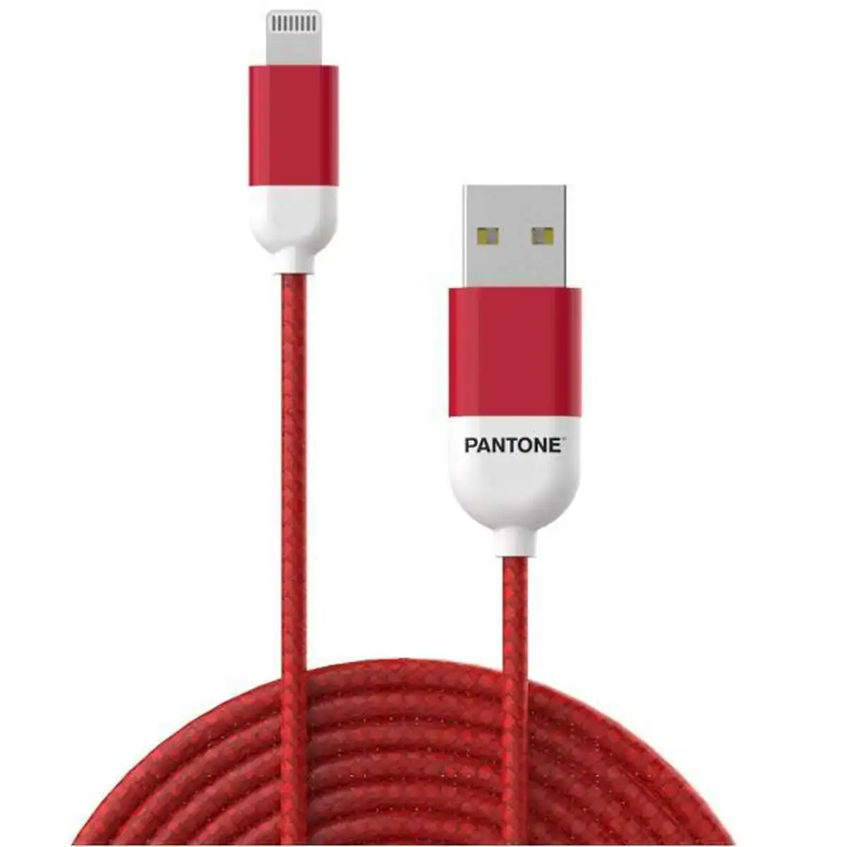 Cable usb vers lightning pantone 1 5 m rouge_5060. DIAYTAR COTE D'IVOIRE - L'Art de Vivre le Shopping Éthique. Parcourez notre gamme et choisissez des produits qui reflètent notre engagement envers des pratiques durables.