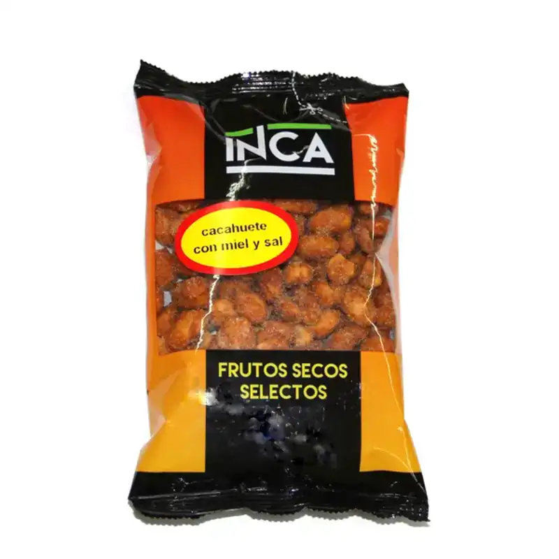 Cacahuetes inca frites miel 125 g _2100. DIAYTAR COTE D'IVOIRE - Votre Destination Shopping Éthique. Parcourez notre gamme et choisissez des articles qui respectent l'environnement et les communautés locales.