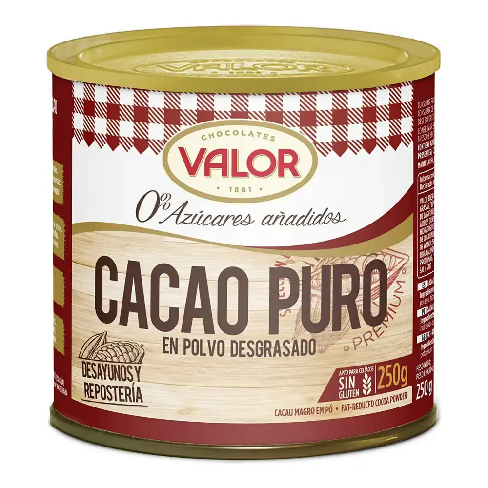 Cacao valor 250 g _6835. DIAYTAR COTE D'IVOIRE - Votre Paradis Shopping au Cœur du Côte d'Ivoire. Explorez notre boutique en ligne et découvrez des produits conçus pour enchanter chaque aspect de votre vie.