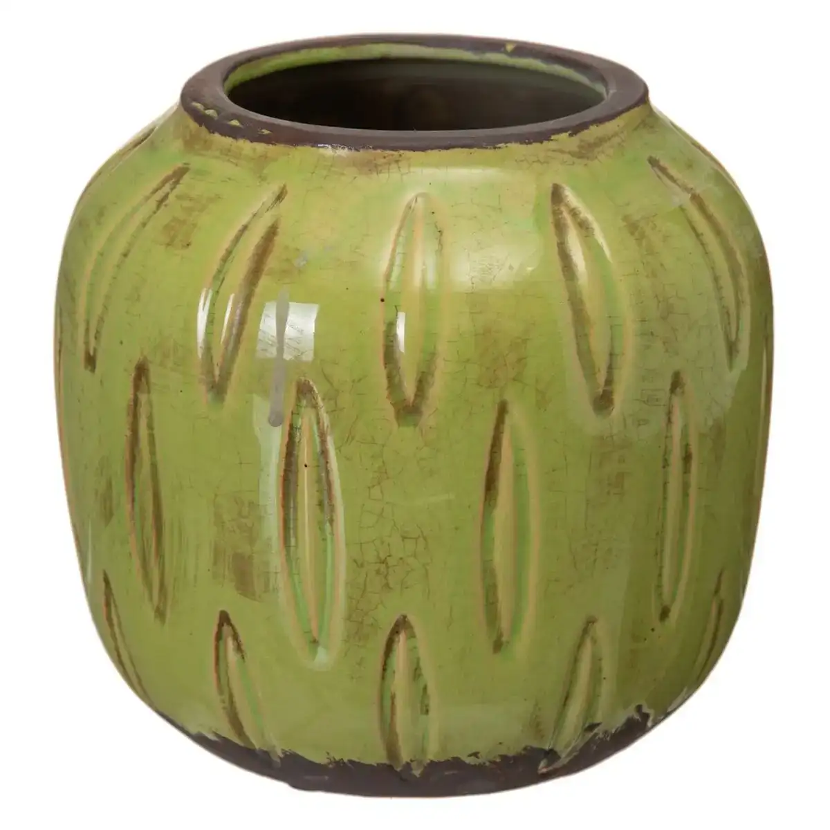 Cache pot 19 5 x 19 5 x 18 5 cm ceramique pistache_1196. DIAYTAR COTE D'IVOIRE - Votre Plateforme pour un Shopping Inspiré. Explorez nos offres variées et découvrez des articles qui stimulent votre créativité et embellissent votre vie.