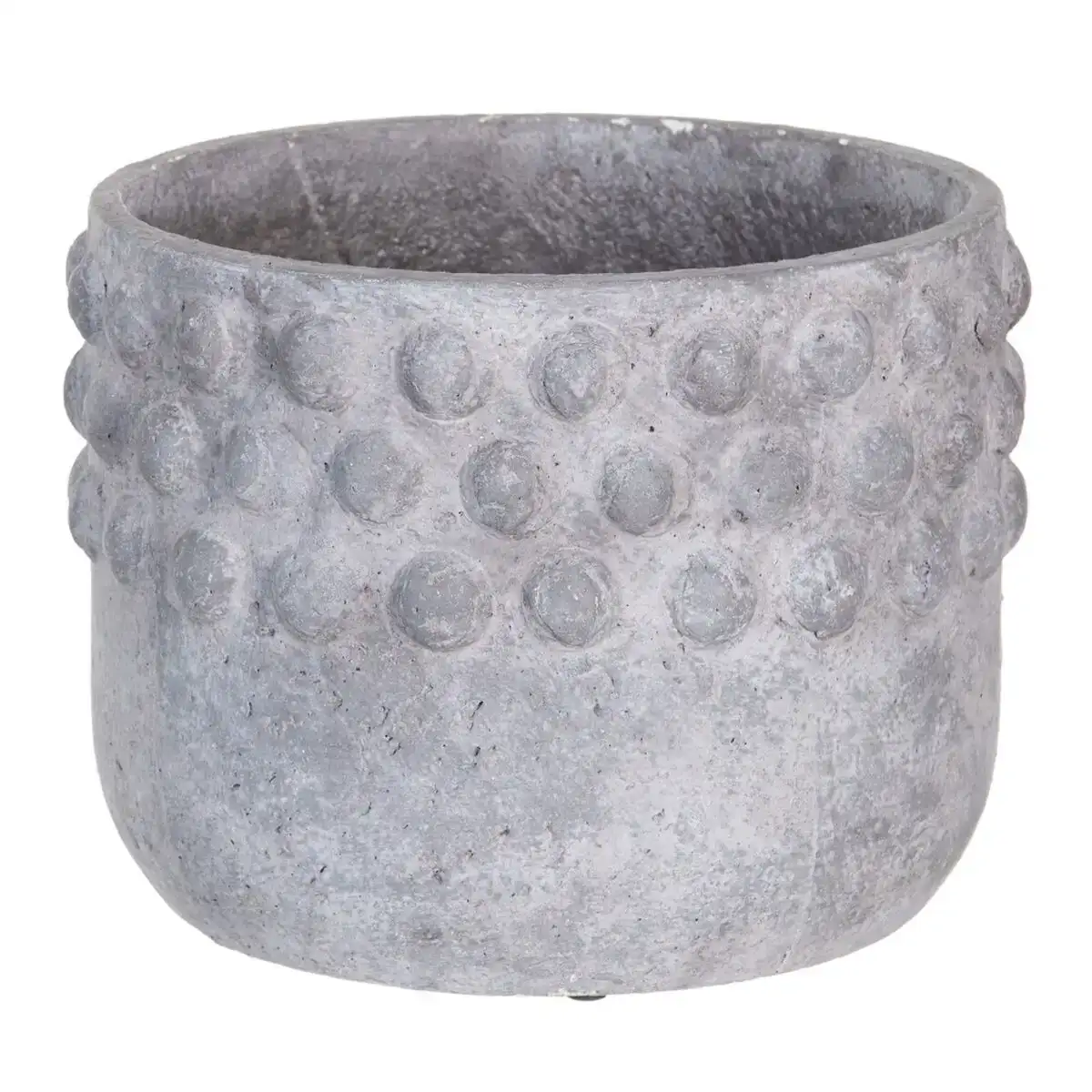 Cache pot 37 x 37 x 27 5 cm gris resine_5531. DIAYTAR COTE D'IVOIRE - Où le Shopping Devient une Aventure Culturelle. Plongez dans notre univers de produits qui célèbrent l'héritage et l'artisanat du Côte d'Ivoire.