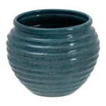 Cache pot 37 x 37 x 30 cm ceramique bleu_9955. Entrez dans l'Univers de DIAYTAR COTE D'IVOIRE - Où Choisir est un Voyage. Explorez notre gamme diversifiée et trouvez des articles qui répondent à tous vos besoins et envies.