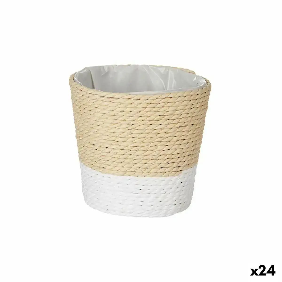 Cache pot blanc corde plastique 11 x 10 5 x 11 cm 24 unites _6129. Bienvenue sur DIAYTAR COTE D'IVOIRE - Votre Galerie Shopping Personnalisée. Découvrez un monde de produits diversifiés qui expriment votre style unique et votre passion pour la qualité.