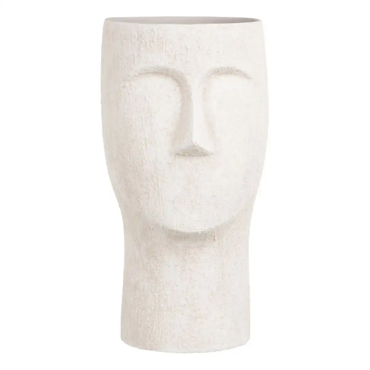 Cache pot ceramique creme 23 x 23 x 36 cm_5786. DIAYTAR COTE D'IVOIRE - Où le Shopping est un Plaisir Engagé. Parcourez notre catalogue et choisissez des produits qui respectent vos valeurs et vos attentes.