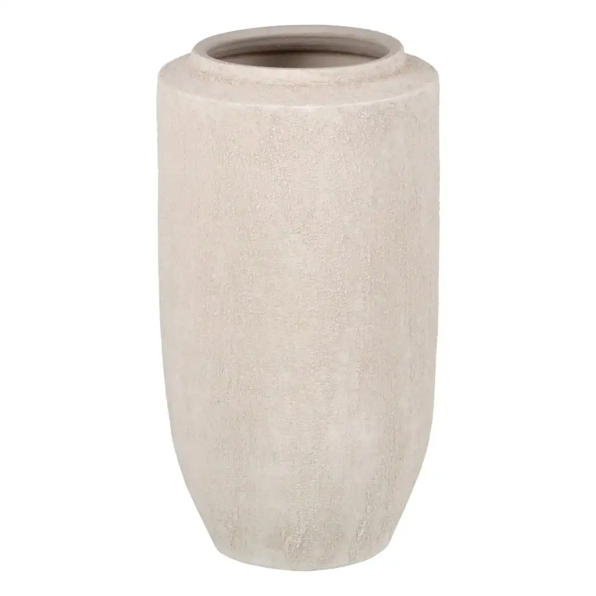 Cache pot creme ceramique sable 21 x 21 x 40 cm_4706. DIAYTAR COTE D'IVOIRE - Votre Passage vers l'Exceptionnel. Explorez notre boutique en ligne, où chaque produit est choisi avec soin pour offrir une expérience de shopping inoubliable.
