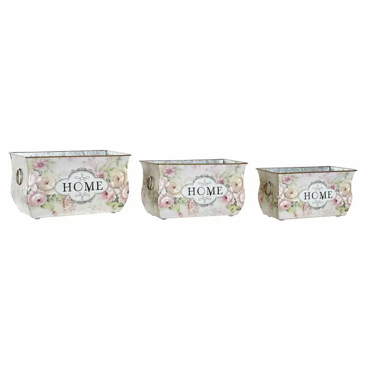 Cache pot dkd home decor 31 x 18 x 17 5 cm rose metal fleurs shabby chic_1622. Bienvenue chez DIAYTAR COTE D'IVOIRE - Où Chaque Produit a son Histoire. Découvrez notre sélection unique et trouvez des articles qui racontent la richesse culturelle et artistique du Côte d'Ivoire.