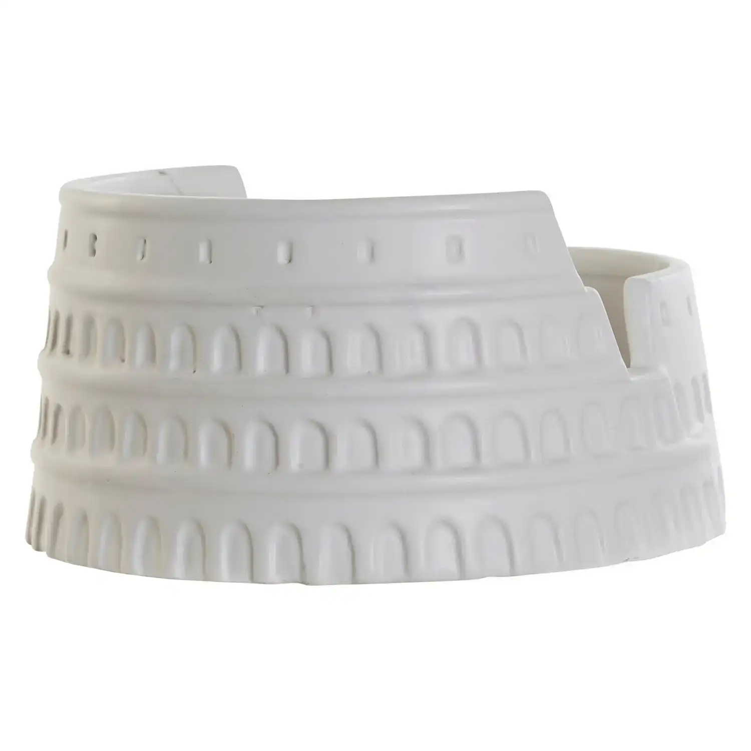 Cache pot dkd home decor 8424001780327 blanc ceramique rond neoclassique 20 x 20 x 10 cm_9834. DIAYTAR COTE D'IVOIRE - Votre Passage vers l'Exceptionnel. Naviguez à travers notre sélection minutieuse et découvrez des articles qui apportent une touche spéciale à chaque instant de votre vie.