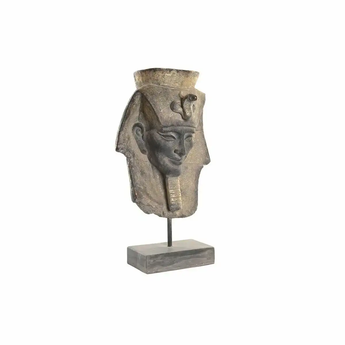 Cache pot dkd home decor dore metal egyptien magnesium 38 x 27 x 67 cm _5273. DIAYTAR COTE D'IVOIRE - L'Art du Shopping Éclairé. Parcourez notre catalogue et choisissez parmi des produits de qualité qui satisferont vos besoins et votre style.