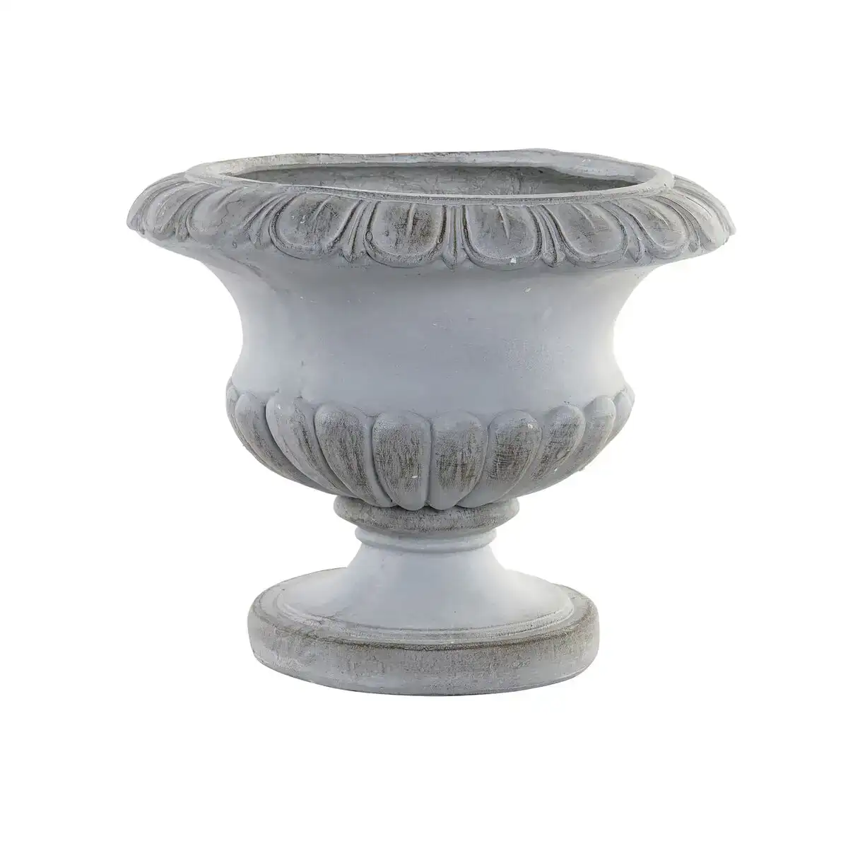 Cache pot dkd home decor gris fibre de verre 49 5 x 49 5 x 39 5 cm_9610. DIAYTAR COTE D'IVOIRE - L'Art de Vivre le Shopping en Ligne. Découvrez notre plateforme intuitive et trouvez des produits qui vous inspirent et vous enchantent, à chaque clic.