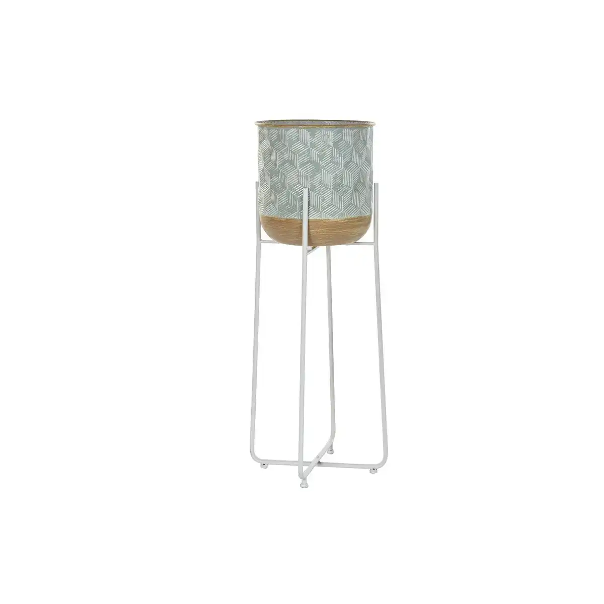 Cache pot dkd home decor metal bicolore 28 x 28 x 75 cm _4699. Entrez dans l'Univers de DIAYTAR COTE D'IVOIRE - Où le Choix Rencontre l'Authenticité. Explorez nos rayons virtuels et trouvez des produits qui incarnent la richesse de notre culture.