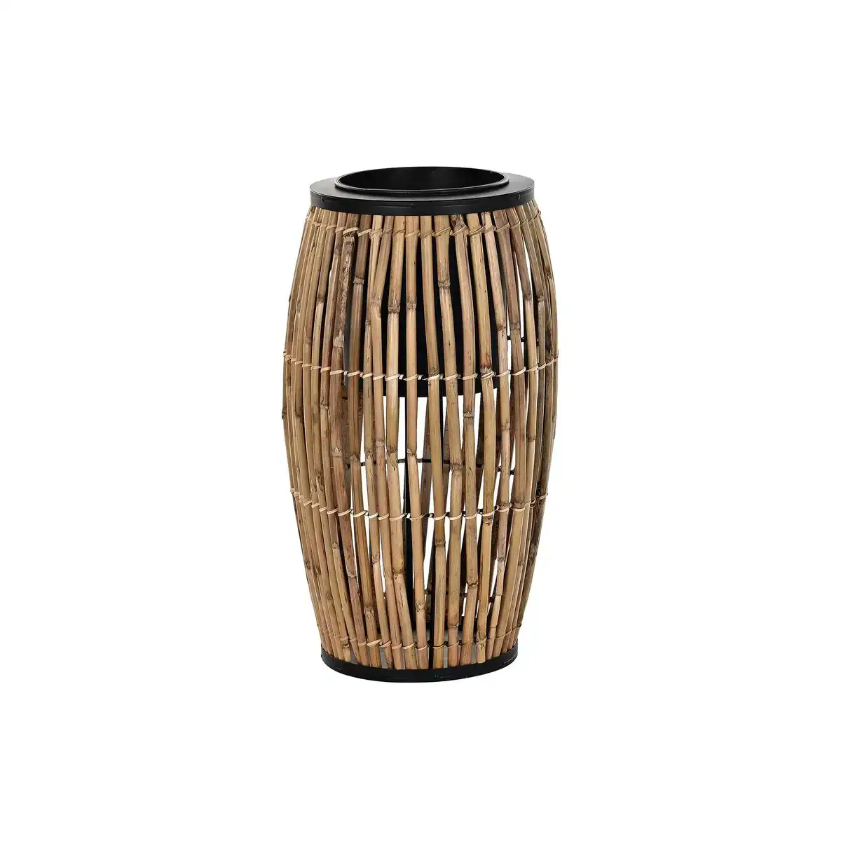 Cache pot dkd home decor naturel noir metal rotin 31 x 31 x 55 cm _7897. DIAYTAR COTE D'IVOIRE - Où l'Élégance Rencontré l'Accessibilité. Parcourez notre catalogue et trouvez des produits qui apportent une touche de sophistication à votre vie quotidienne sans compromettre votre budget.