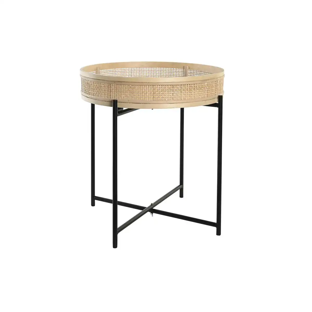 Cache pot dkd home decor naturel noir metal rotin scandinave 43 x 43 x 46 cm _5672. Bienvenue chez DIAYTAR COTE D'IVOIRE - Où Chaque Produit a son Âme. Découvrez notre gamme et choisissez des articles qui résonnent avec votre personnalité et vos valeurs.