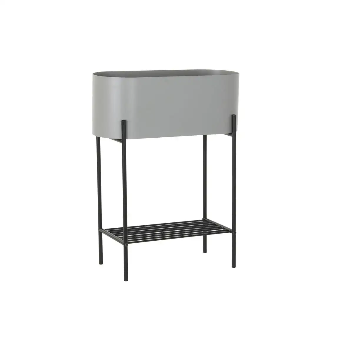Cache pot dkd home decor noir gris metal 50 x 20 x 63 cm _1556. DIAYTAR COTE D'IVOIRE - Où Chaque Sélection est une Victoire. Découvrez notre boutique en ligne et trouvez des articles qui vous rendent la vie plus belle, un choix à la fois.