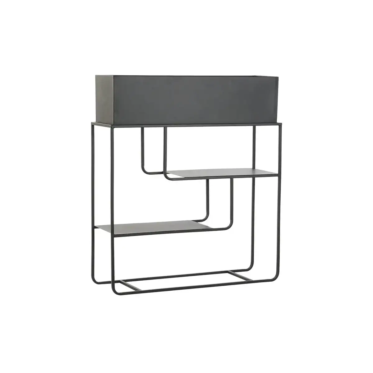 Cache pot dkd home decor noir metal 70 x 22 5 x 80 cm _4178. DIAYTAR COTE D'IVOIRE - Là où Choisir est une Célébration de l'Artisanat. Explorez notre gamme variée et choisissez des produits qui incarnent la tradition et le talent des artisans du Côte d'Ivoire.