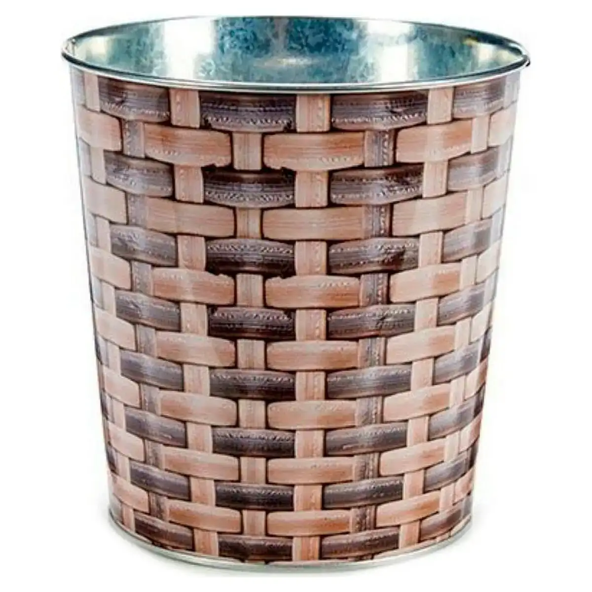 Cache pot grand metal osier 17 6 x 16 5 x 17 6 cm_2871. DIAYTAR COTE D'IVOIRE - Là où Chaque Achat a du Sens. Explorez notre gamme et choisissez des produits qui racontent une histoire, du traditionnel au contemporain.