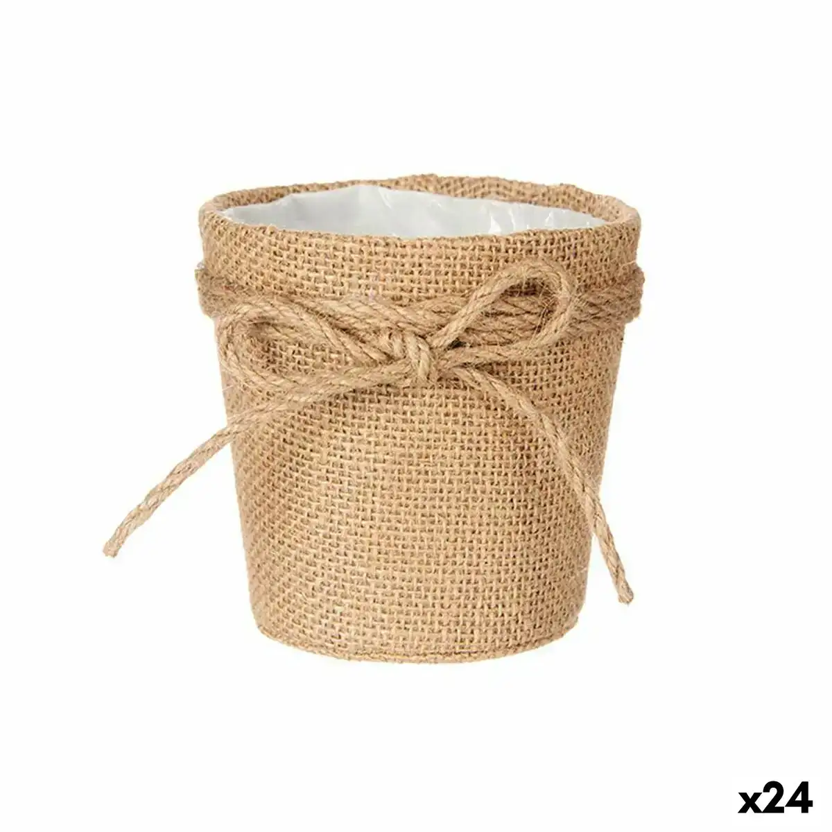 Cache pot lien marron corde plastique 11 x 10 5 x 11 cm 24 unites _9057. Bienvenue chez DIAYTAR COTE D'IVOIRE - Où Chaque Achat Fait une Différence. Découvrez notre gamme de produits qui reflètent l'engagement envers la qualité et le respect de l'environnement.