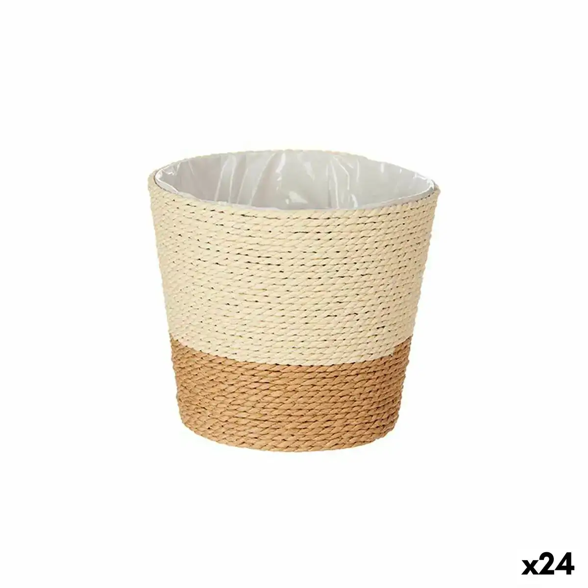 Cache pot marron corde plastique 16 x 14 5 x 16 cm 24 unites _2074. Bienvenue chez DIAYTAR COTE D'IVOIRE - Votre Porte d'Accès à la Diversité. Découvrez notre boutique en ligne et choisissez parmi une pléthore d'articles qui célèbrent la richesse culturelle du Côte d'Ivoire et au-delà.