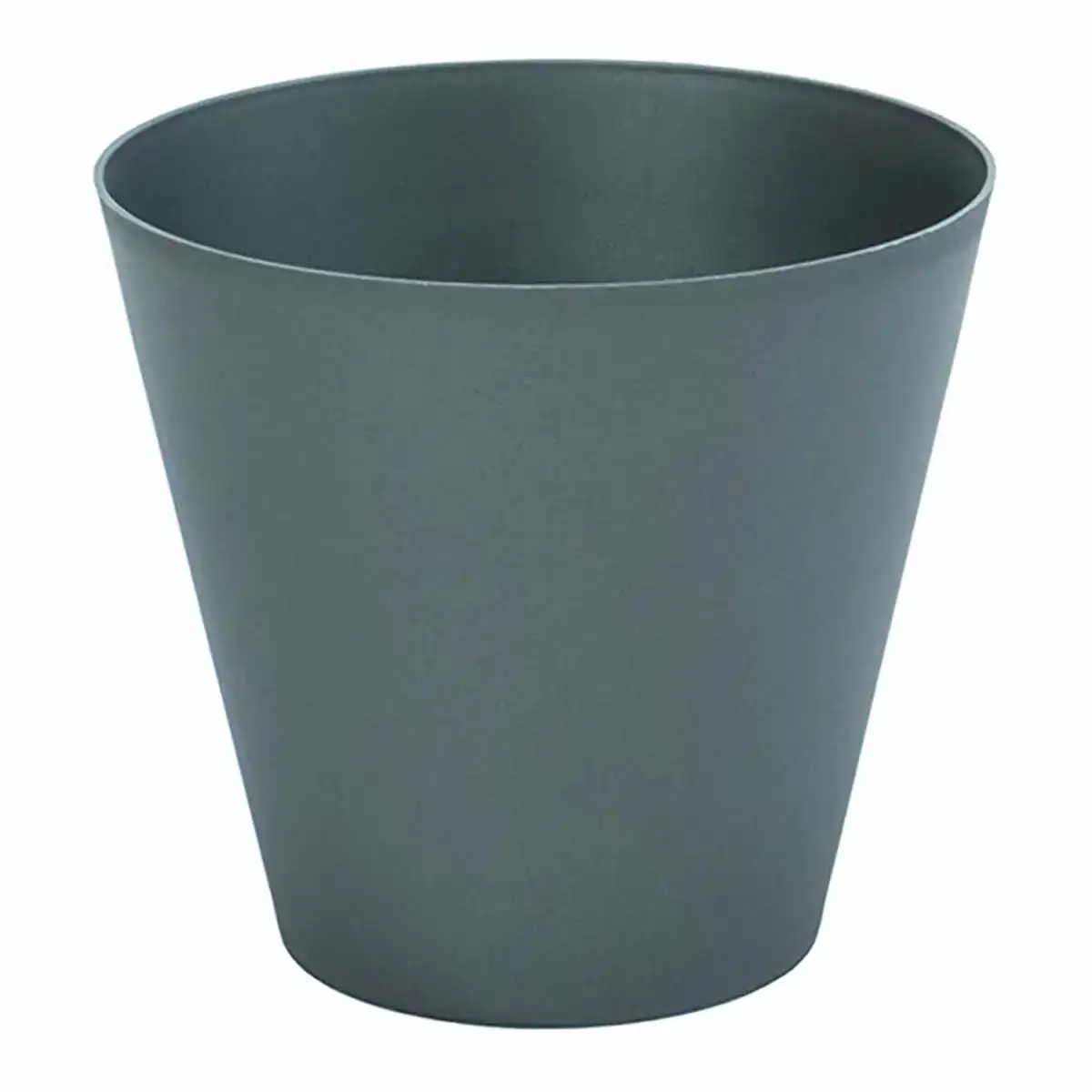 Cache pot plastiken 8122 anthracite o 22 cm_5485. DIAYTAR COTE D'IVOIRE - Où Chaque Produit a son Histoire à Raconter. Parcourez notre catalogue et découvrez des articles qui portent en eux la passion et l'histoire du Côte d'Ivoire.