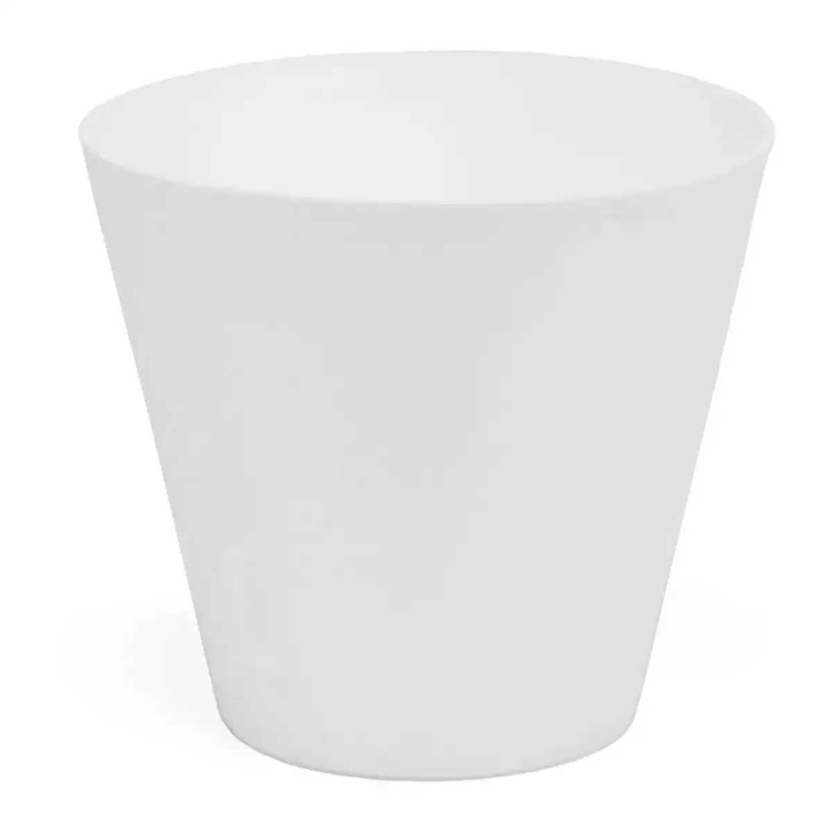 Cache pot plastiken blanc o 32 cm_8732. DIAYTAR COTE D'IVOIRE - Votre Plateforme pour un Shopping Inspiré. Explorez nos offres variées et découvrez des articles qui stimulent votre créativité et embellissent votre vie.