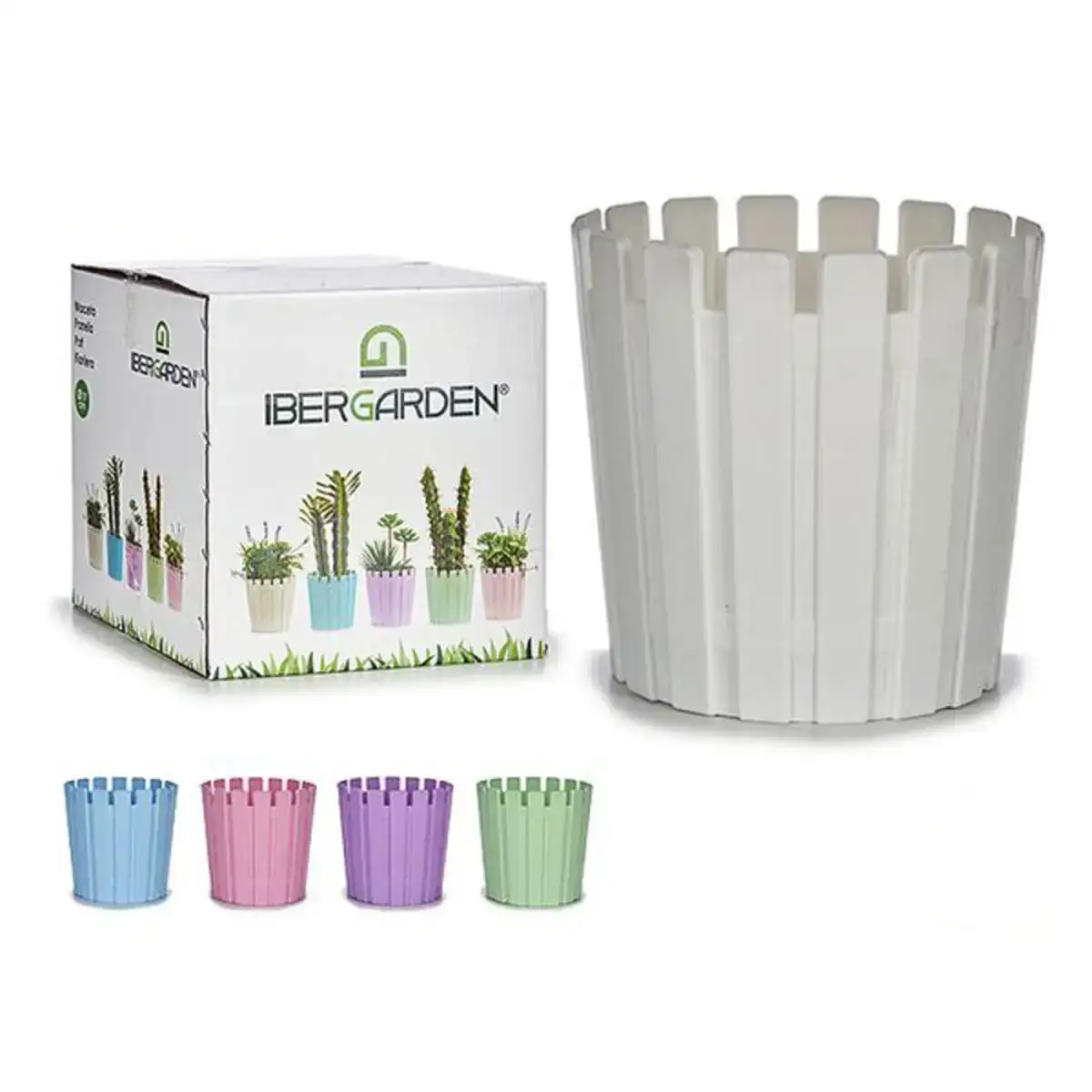 Cache pot plastique 16 5 x 15 x 16 5 cm_7872. DIAYTAR COTE D'IVOIRE - Où Choisir est une Découverte. Parcourez notre catalogue et trouvez des articles qui éveillent votre curiosité et enrichissent votre expérience shopping.