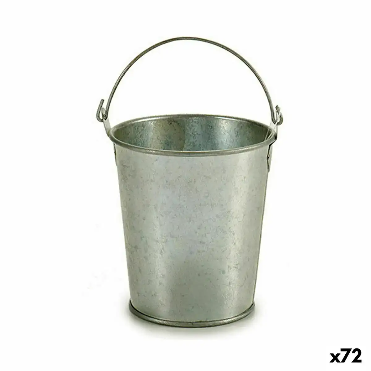 Cache pot seau argente zinc 15 5 x 11 x 11 cm 72 unites _4855. Entrez dans l'Univers de DIAYTAR COTE D'IVOIRE - Où Chaque Produit a son Éclat Unique. Explorez notre gamme variée et choisissez des articles qui illuminent votre quotidien.