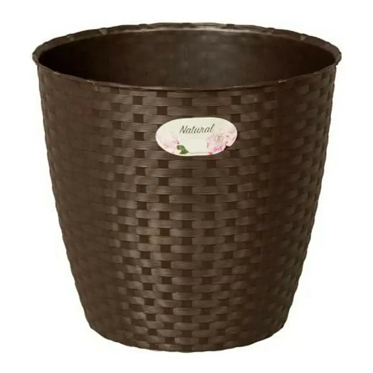 Cache pot stefanplast 73452 plastique chocolat 14 x 13 x 14 cm_7548. Bienvenue chez DIAYTAR COTE D'IVOIRE - Là où les Désirs Prendent Vie. Explorez notre boutique en ligne et laissez-vous séduire par des articles qui font écho à vos aspirations et à votre style unique.