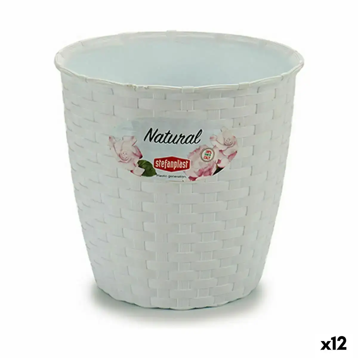 Cache pot stefanplast blanc plastique 14 x 13 x 14 cm 12 unites _2998. DIAYTAR COTE D'IVOIRE - Votre Passage vers l'Élégance Abordable. Explorez notre collection où chaque produit est choisi pour sa qualité et son accessibilité, incarnant ainsi l'essence du Côte d'Ivoire.