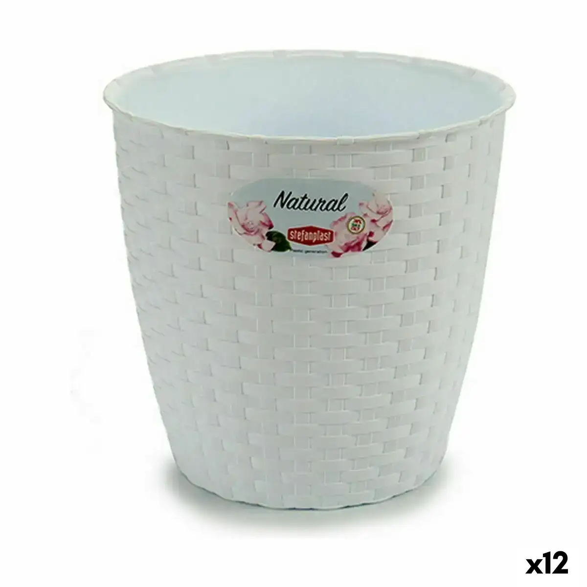 Cache pot stefanplast blanc plastique 19 x 17 5 x 19 cm 12 unites _3145. DIAYTAR COTE D'IVOIRE - Votre Oasis de Shopping en Ligne. Explorez notre boutique et découvrez des produits qui ajoutent une touche de magie à votre quotidien.