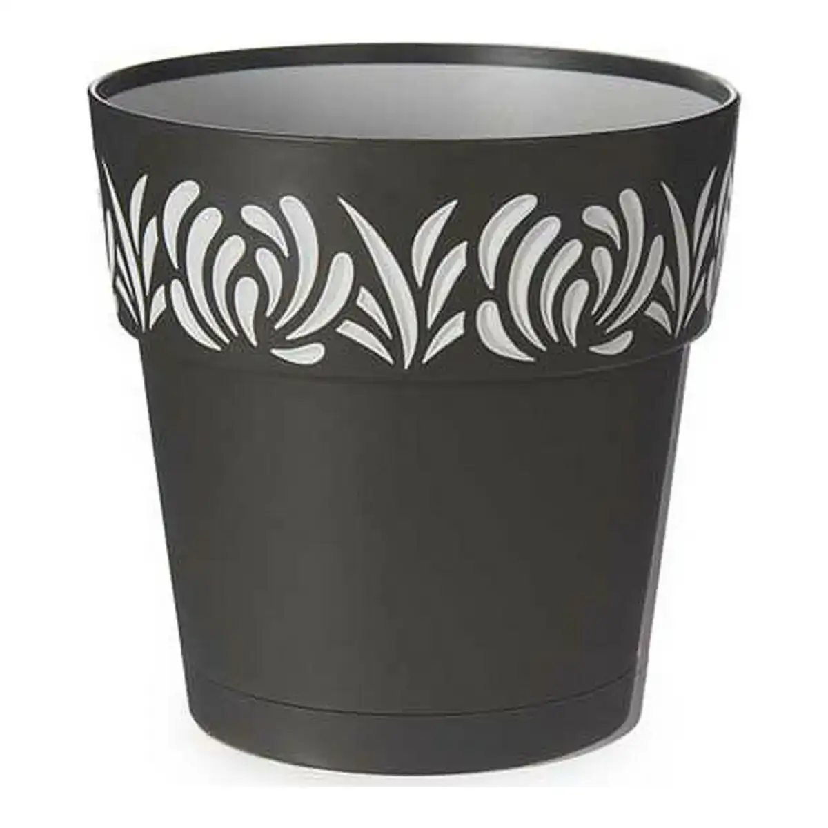 Cache pot stefanplast gaia anthracite gris plastique 19 x 19 x 19 cm_4417. DIAYTAR COTE D'IVOIRE - Votre Destination pour un Shopping Unique. Parcourez notre catalogue et trouvez des articles qui expriment votre singularité et votre style.