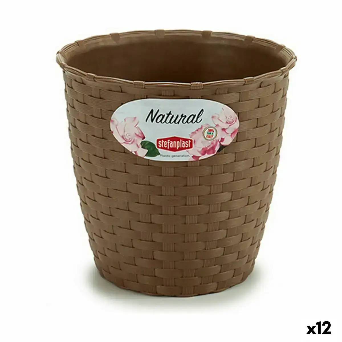 Cache pot stefanplast marron plastique 14 x 13 x 14 cm 12 unites _9331. DIAYTAR COTE D'IVOIRE - L'Art du Shopping Facilité. Naviguez sur notre plateforme en ligne pour découvrir une expérience d'achat fluide et agréable, avec une gamme de produits adaptés à tous.