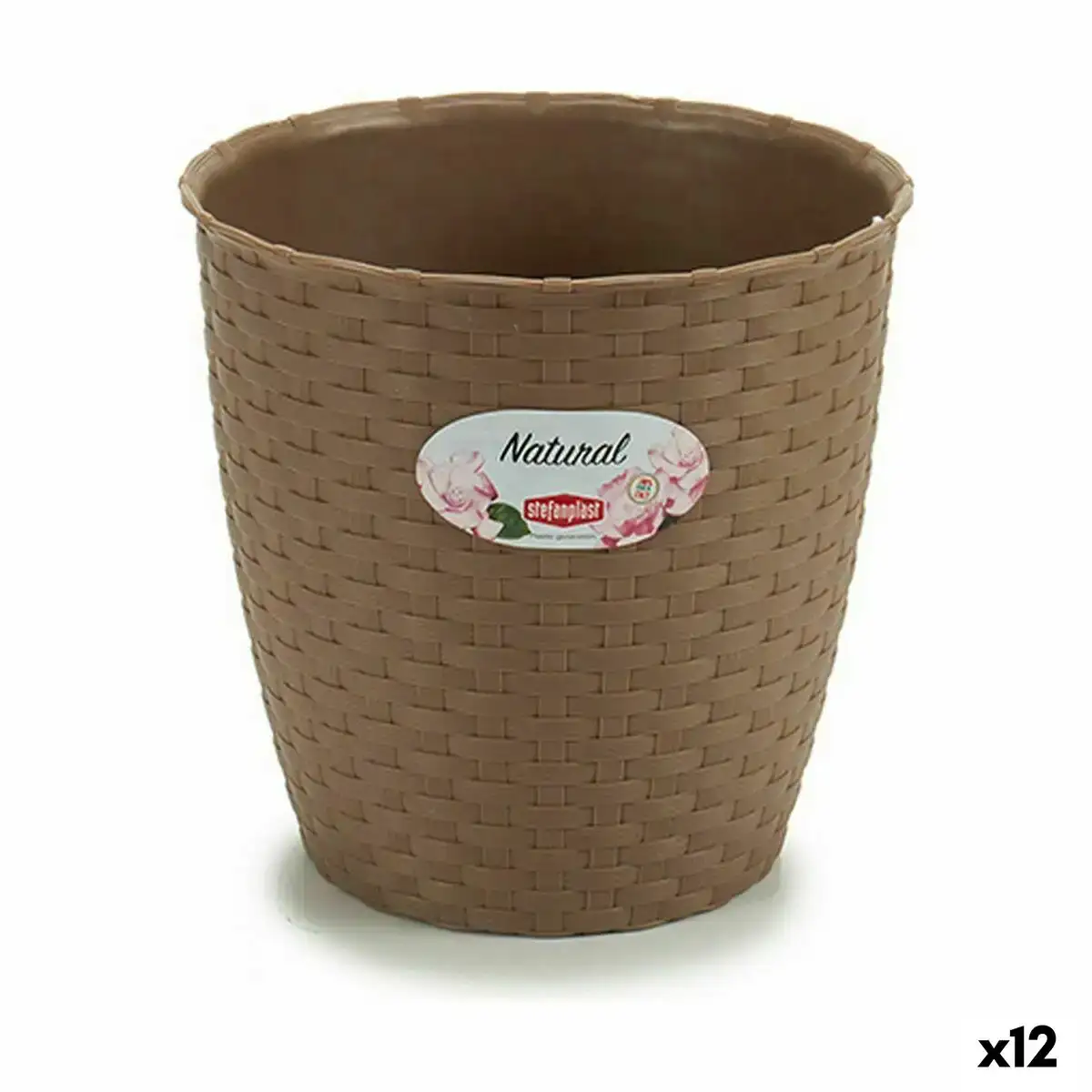 Cache pot stefanplast marron plastique 19 x 17 5 x 19 cm 12 unites _5236. Bienvenue chez DIAYTAR COTE D'IVOIRE - Votre Porte d'Accès à la Diversité. Découvrez notre boutique en ligne et choisissez parmi une pléthore d'articles qui célèbrent la richesse culturelle du Côte d'Ivoire et au-delà.
